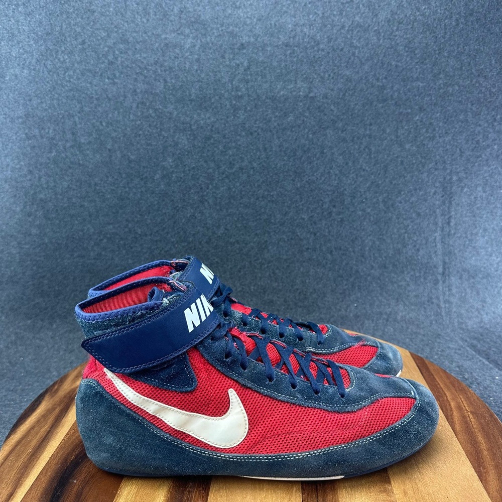Nike Mens Speedsweep VII 366683-416 Red Wrestling Casual Shoes Sneakers Size 12